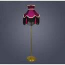 GobekUsa Burgundy Wine Red Fabric Lampshade for Table, Floor & Pendant Light