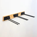 BLAT Wood Ski Storage Rack | Holds 6 Pairs of Skis