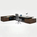 Atlas · Grand L-Shaped Executive Desk by Arc Grove