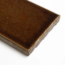 Burnt Caramel Glossy Ceramic Tiles 3 5/8x7 5/8