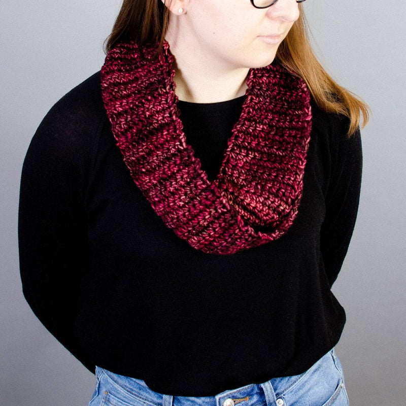 Burst My Bobble Infinity Scarf Crochet Kit