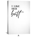 Butt and Beard Canvas