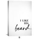 Butt and Beard Canvas