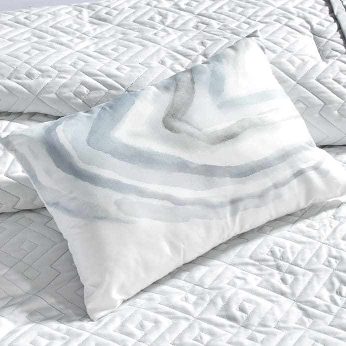 Butterflies Jacquard White Comforter