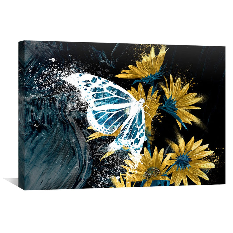 Butterfly Abstraction Canvas