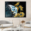 Butterfly Abstraction Canvas