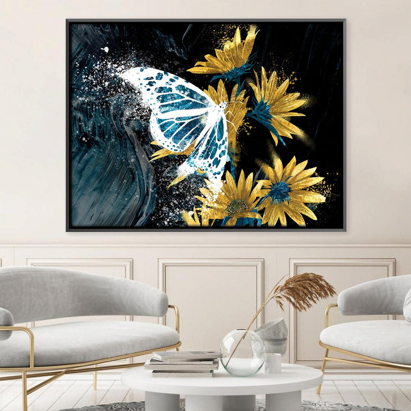 Butterfly Abstraction Canvas