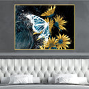 Butterfly Abstraction Canvas
