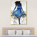 Butterfly Dress Canvas