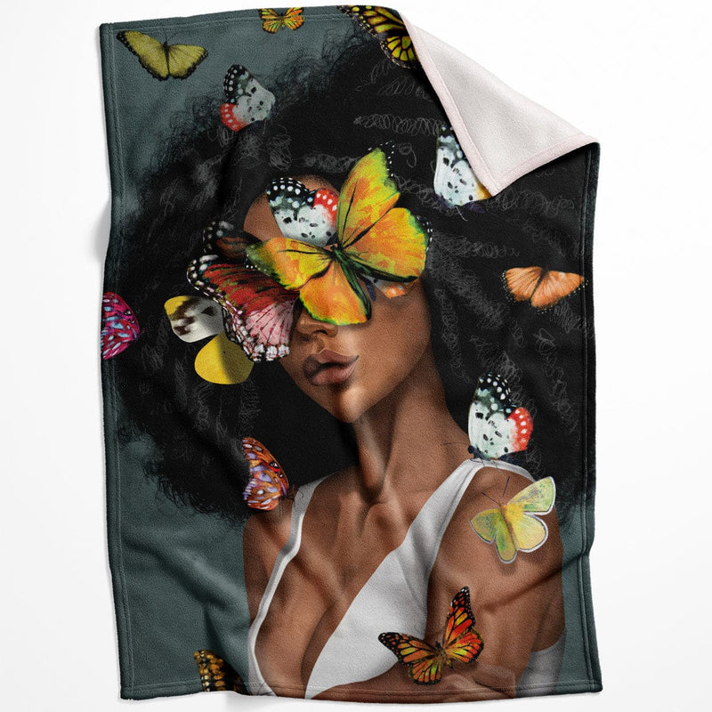 Butterfly Elegance A Blanket