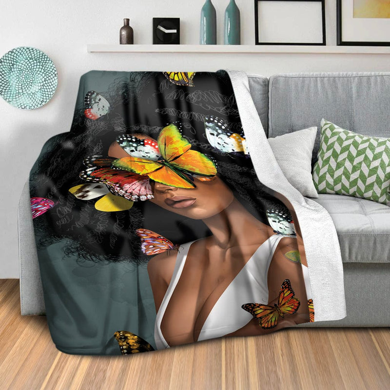 Butterfly Elegance A Blanket