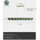 GobekUsa Butterfly Glass Chandelier for Elegant Dining Room Decor