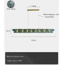 GobekUsa Butterfly Glass Chandelier for Elegant Dining Room Decor