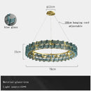 GobekUsa Butterfly Glass Chandelier for Elegant Dining Room Decor