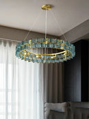 GobekUsa Butterfly Glass Chandelier for Elegant Dining Room Decor