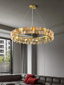 GobekUsa Butterfly Glass Chandelier for Elegant Dining Room Decor