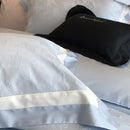 GobekUsa Butterfly Jacquard Bedding Set - 4Pcs Brushed Lyocell Cotton Duvet Cover & Sheet