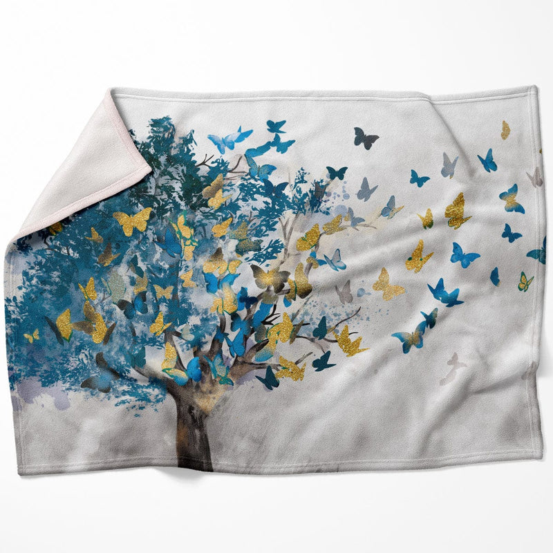 Butterfly Leaves Blanket