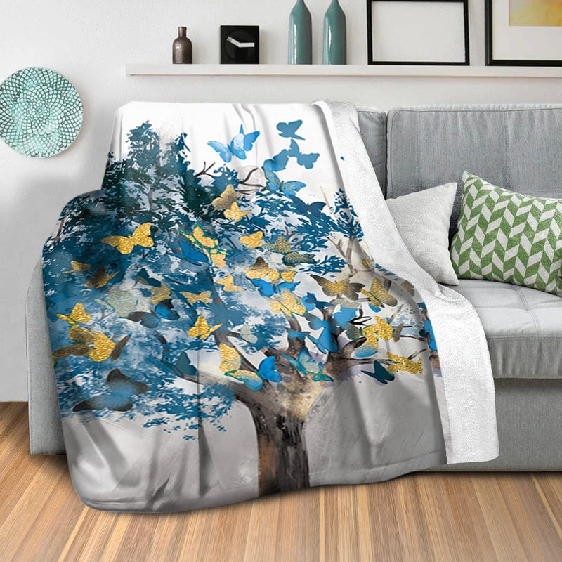 Butterfly Leaves Blanket