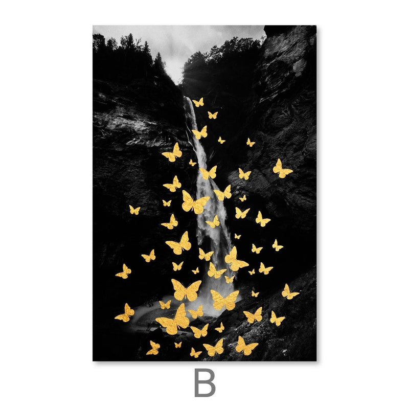 Butterfly Nature Canvas