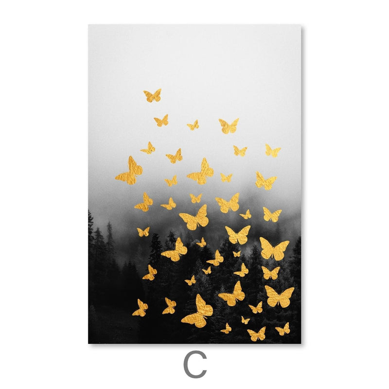 Butterfly Nature Canvas