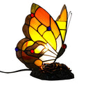 Nightlight Butterfly Tiffany-Style Lamp in Glass