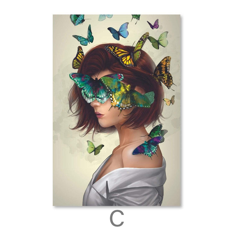 Butterfly Oasis Women Canvas