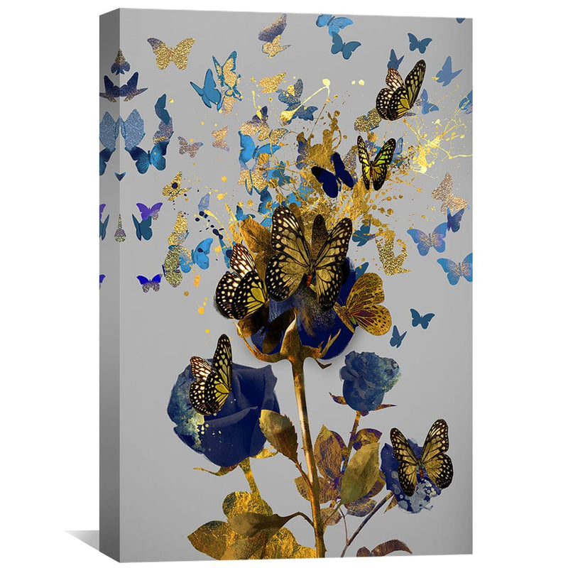 Butterfly Rose Canvas