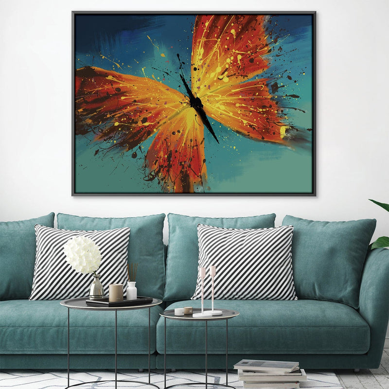 Butterfly Splash Canvas