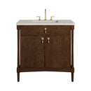 James Martin Kinnsden 36" Single Bathroom Vanity, Sable Oak