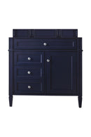 James Martin Brittany 36" Single Bathroom Vanity, Victory Blue