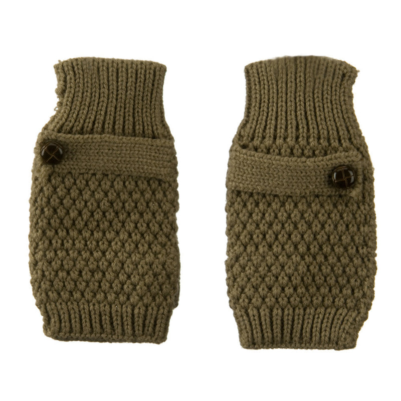 7 Inches Thumb Basket Weave Arm Warmer