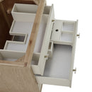 James Martin Celeste 36" Single Bathroom Vanity, Sunwashed Oak with Embossed Shagreen Drawer Fronts