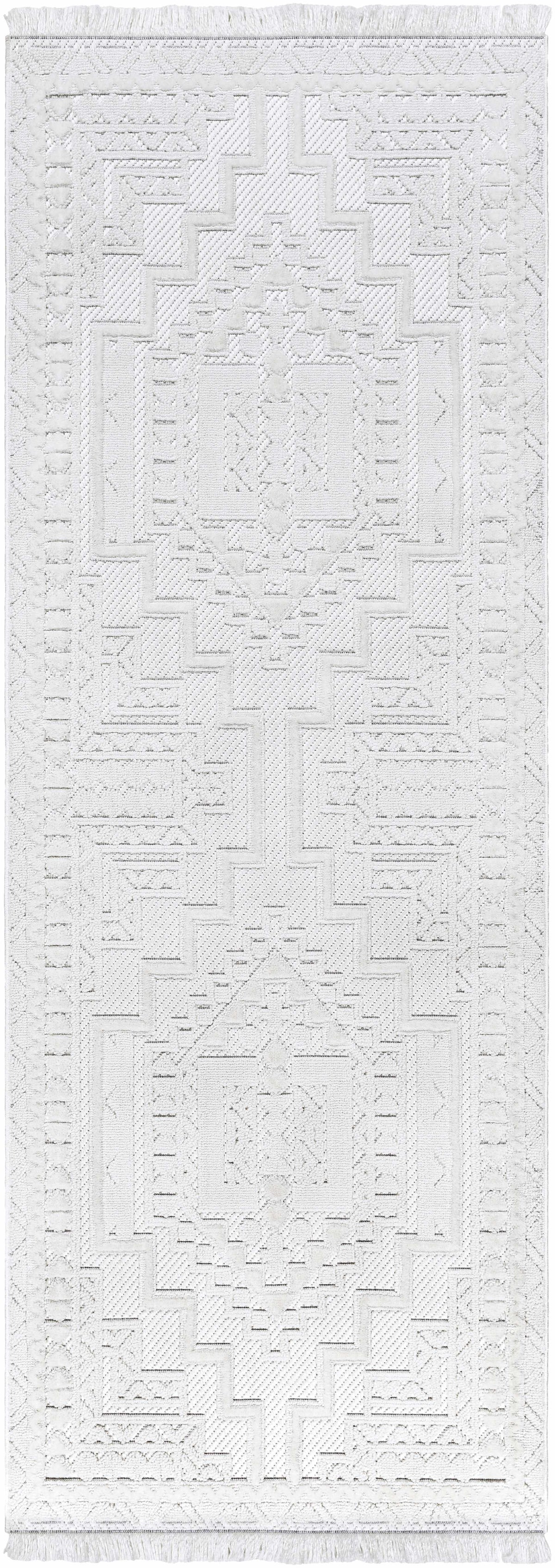 Alya White Fringe Rug, photo 13 of 18