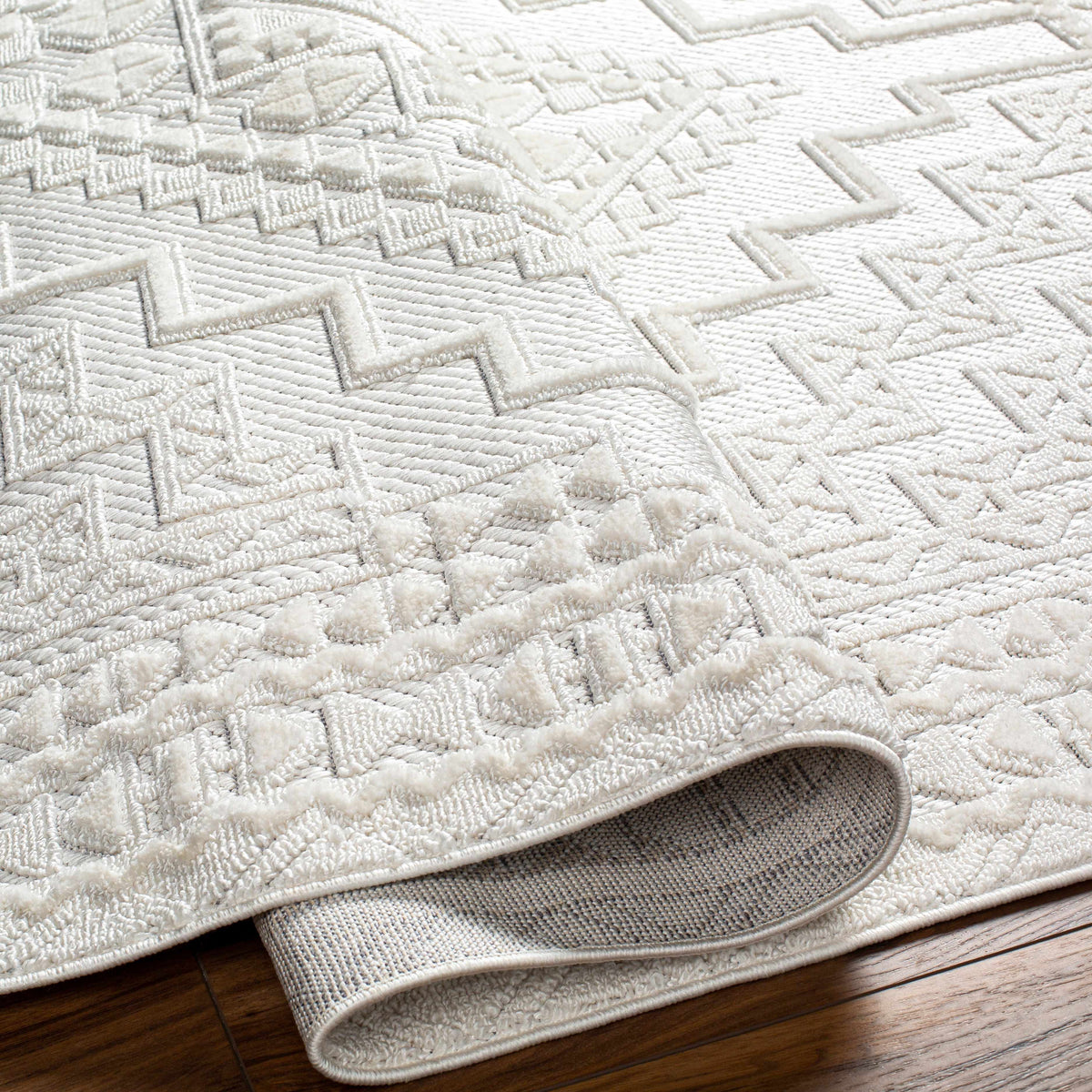Alya White Fringe Rug, photo 16 of 18