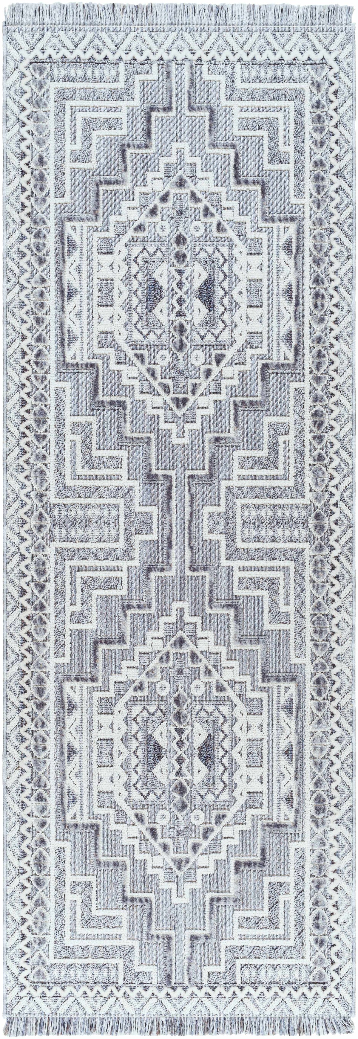 Alya Charcoal Textured Area Rug, photo 10 of 16