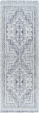 Alya Charcoal Textured Area Rug