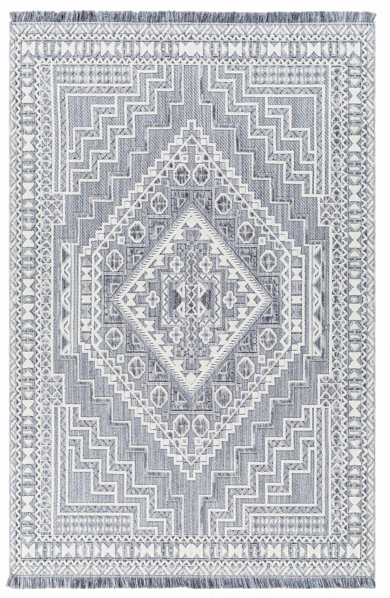 Alya Charcoal Textured Area Rug