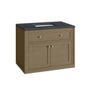 James Martin Chicago 36" Single Bathroom Vanity, Walnut Whisper