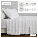 Floral Embossed Quilt Set - Floral Microsculpt Collection by Great Bay Home