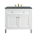 James Martin Chicago 36" Single Bathroom Vanity, Glossy White