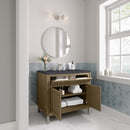 James Martin Chicago 36" Single Bathroom Vanity, Walnut Whisper