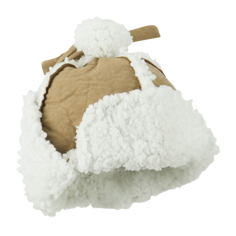 Boys' Pom Pom Polyester Trooper Hat