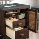 James Martin Addison 30" Single Bathroom Vanity, Mid-Century Acacia