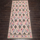 5'9" x 8'9" Hand Woven Traditional French Aubusson Needlepoint Area Rug Apricot
