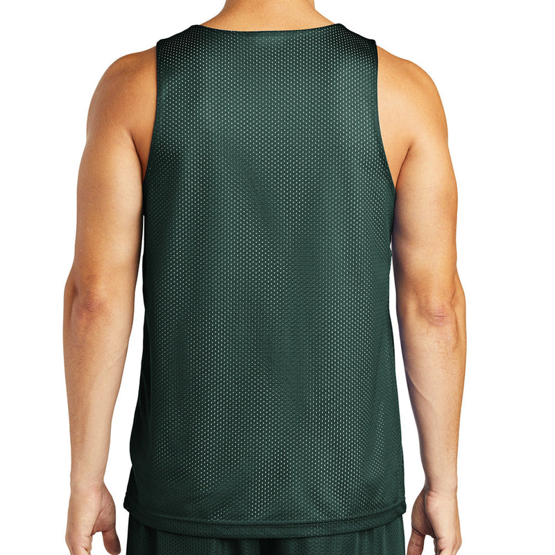 Men's Big Size PosiCharge Classic Mesh Reversible Tank T-Shirt