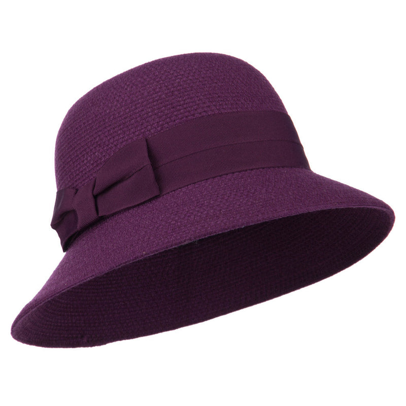 Women's Wool Felt Bucket Shape Hat