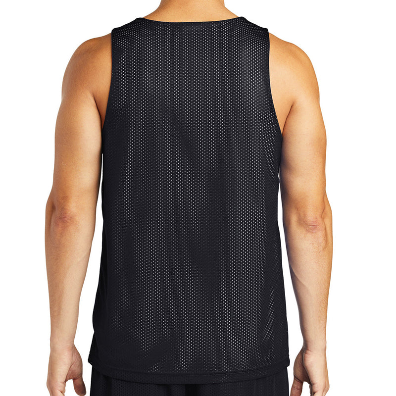 Men's Big Size PosiCharge Classic Mesh Reversible Tank T-Shirt