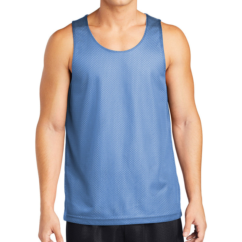 Men's Big Size PosiCharge Classic Mesh Reversible Tank T-Shirt