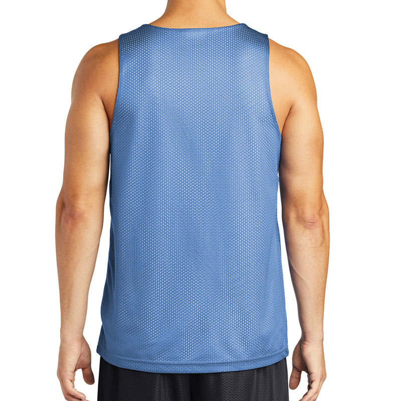 Men's Big Size PosiCharge Classic Mesh Reversible Tank T-Shirt